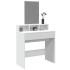 Tocador con espejo blanco 80x41x144,5