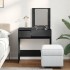 Tocador con espejo negro 73x46,5x120