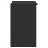 Tocador con espejo negro 73x46,5x120