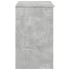 Tocador con espejo gris hormigón 73x46,5x120