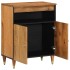 Armario auxiliar madera maciza de mango 60x33x75