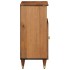 Armario auxiliar madera maciza de mango 60x33x75