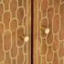 Armario auxiliar madera maciza de mango 60x33x75