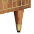 Armario auxiliar madera maciza de mango 60x33x75