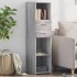 Aparador alto madera de ingeniería gris Sonoma 30x42,5x124