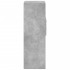 Aparador alto madera de ingeniería gris hormigón 45x42,5x124