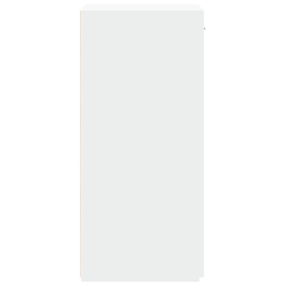 Aparador madera de ingeniería blanco 45x42,5x93