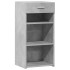 Aparador madera de ingeniería gris hormigón 45x42,5x93