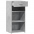Aparador madera de ingeniería gris hormigón 45x42,5x93