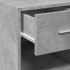 Aparador madera de ingeniería gris hormigón 45x42,5x93
