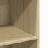 Aparador alto madera de ingeniería roble Sonoma 70x41x124
