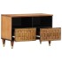 Mueble de TV madera maciza de mango 70x33x46