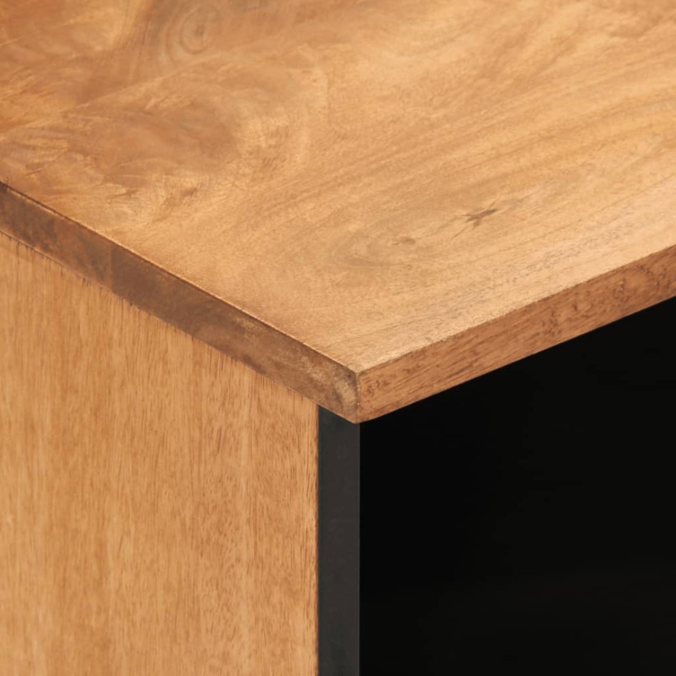Mueble de TV madera maciza de mango 70x33x46