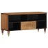 Mueble de TV madera maciza de mango 100x33x46