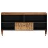 Mueble de TV madera maciza de mango 100x33x46