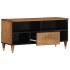 Mueble de TV madera maciza de mango 100x33x46
