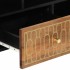 Mueble de TV madera maciza de mango 100x33x46