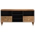 Mueble de TV madera maciza de mango 100x33x46