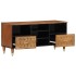 Mueble de TV madera maciza de mango 100x33x46