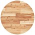 Tablero de mesa redondo madera maciza de acacia Ø70x4