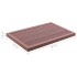 Panel de suelo para ducha solar WPC marrón 101x63x5,5
