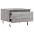 Mesas de centro 2 uds madera ingeniería gris Sonoma 50x46x35