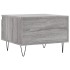 Mesas de centro 2 uds madera ingeniería gris Sonoma 50x46x35