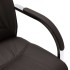 Silla de oficina voladiza de cuero sintético