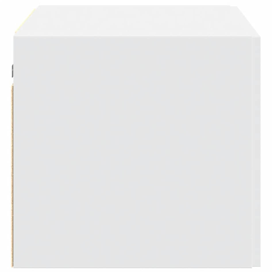 Armario de pared madera de ingeniería blanco 70x42,5x40