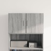 Armario de pared madera de ingeniería gris Sonoma 70x42,5x40 cm