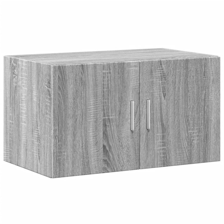 Armario de pared madera de ingeniería gris Sonoma 70x42,5x40