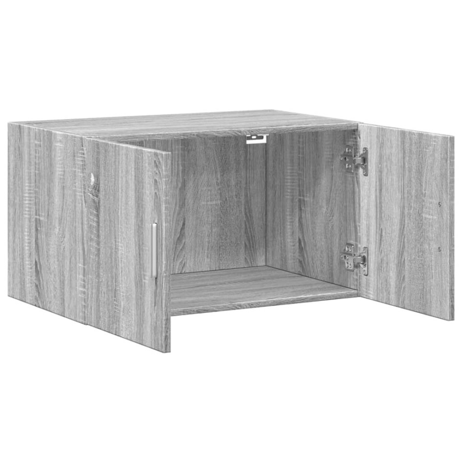 Armario de pared madera de ingeniería gris Sonoma 70x42,5x40