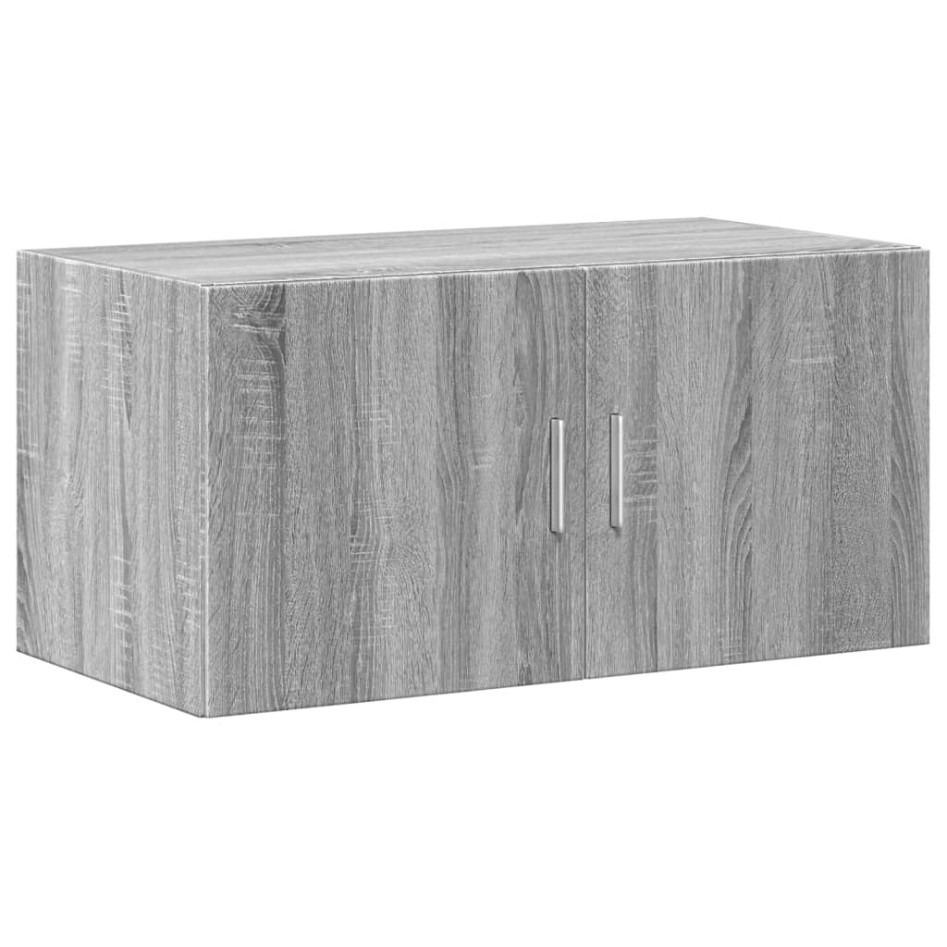 Armario de pared madera de ingeniería gris Sonoma 80x42,5x40