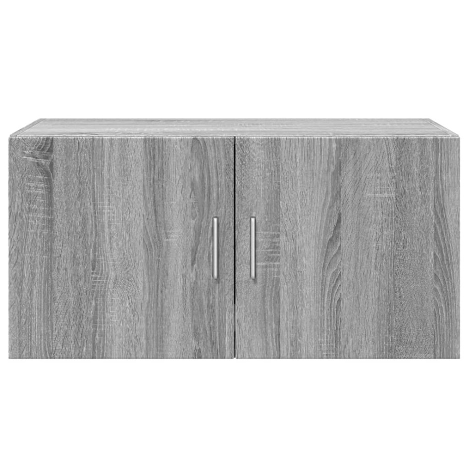 Armario de pared madera de ingeniería gris Sonoma 80x42,5x40