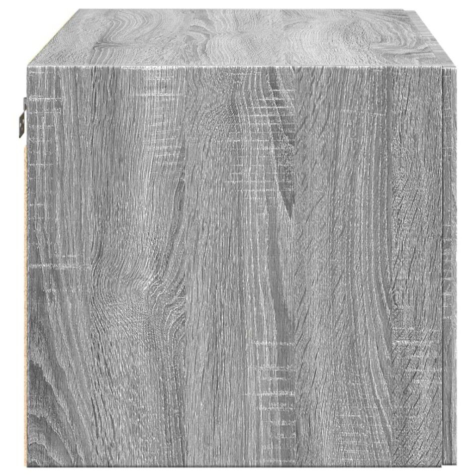 Armario de pared madera de ingeniería gris Sonoma 80x42,5x40