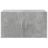 Armario de pared madera ingeniería gris hormigón 70x42,5x40