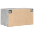 Armario de pared madera ingeniería gris hormigón 70x42,5x40