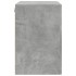 Armario de pared madera ingeniería gris hormigón 80x42,5x64