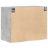 Armario de pared madera ingeniería gris hormigón 80x42,5x64