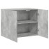 Armario de pared madera ingeniería gris hormigón 80x42,5x64
