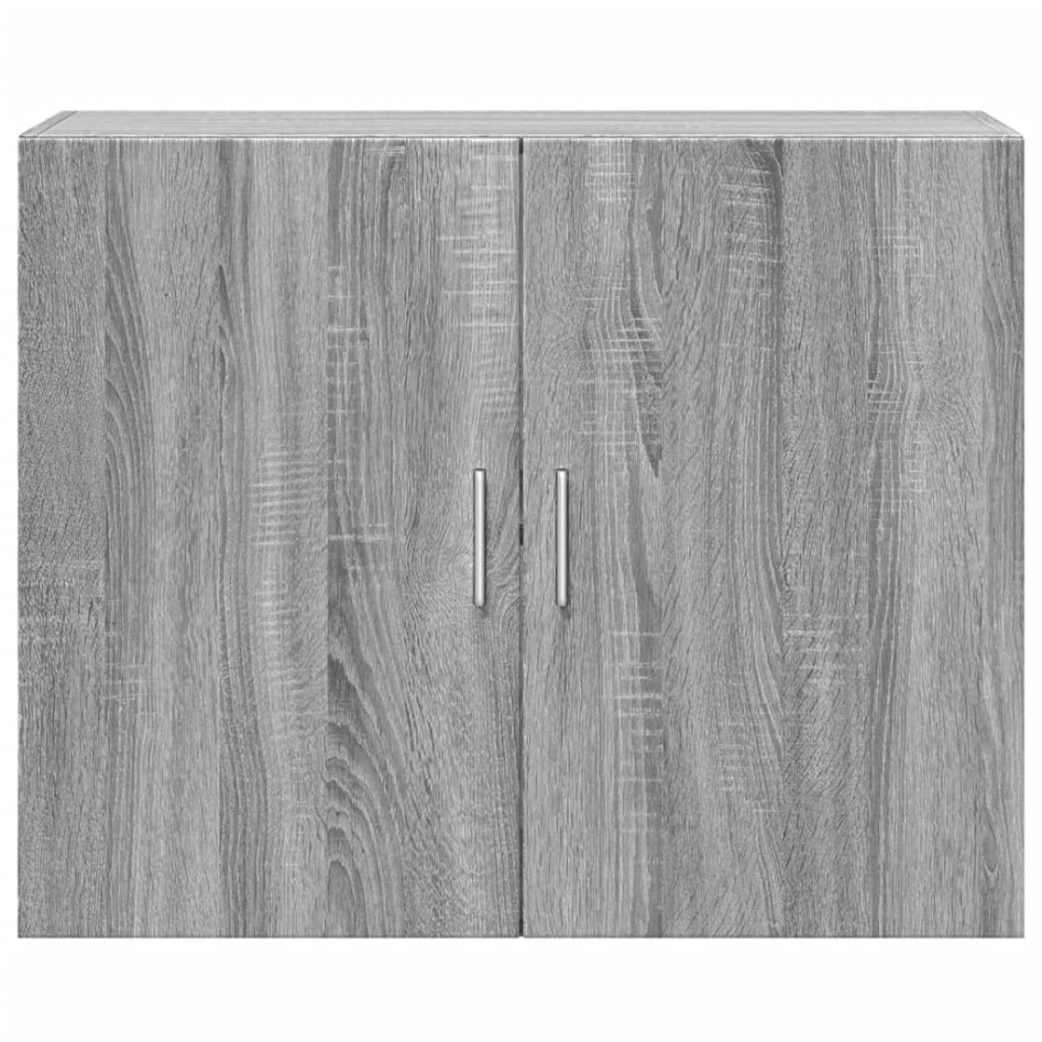 Armario de pared madera de ingeniería gris Sonoma 80x42,5x64