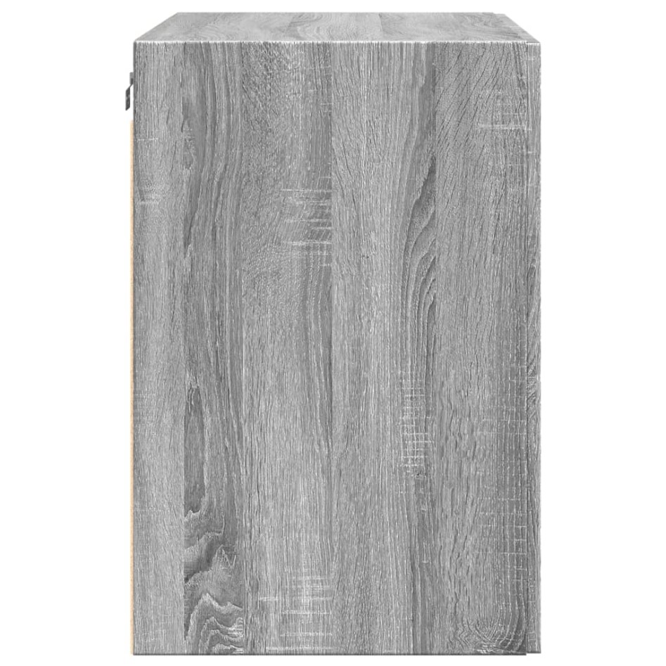 Armario de pared madera de ingeniería gris Sonoma 80x42,5x64
