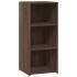 Aparador de madera de ingeniería marrón roble 40x41x93