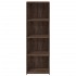 Aparador alto madera de ingeniería marrón roble 40x41x124