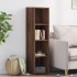 Aparador alto madera de ingeniería marrón roble 30x41x124