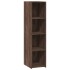 Aparador alto madera de ingeniería marrón roble 30x41x124