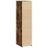 Aparador alto madera de ingeniería roble ahumado 30x41x124