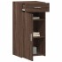 Aparador madera de ingeniería marrón roble 45x42,5x93