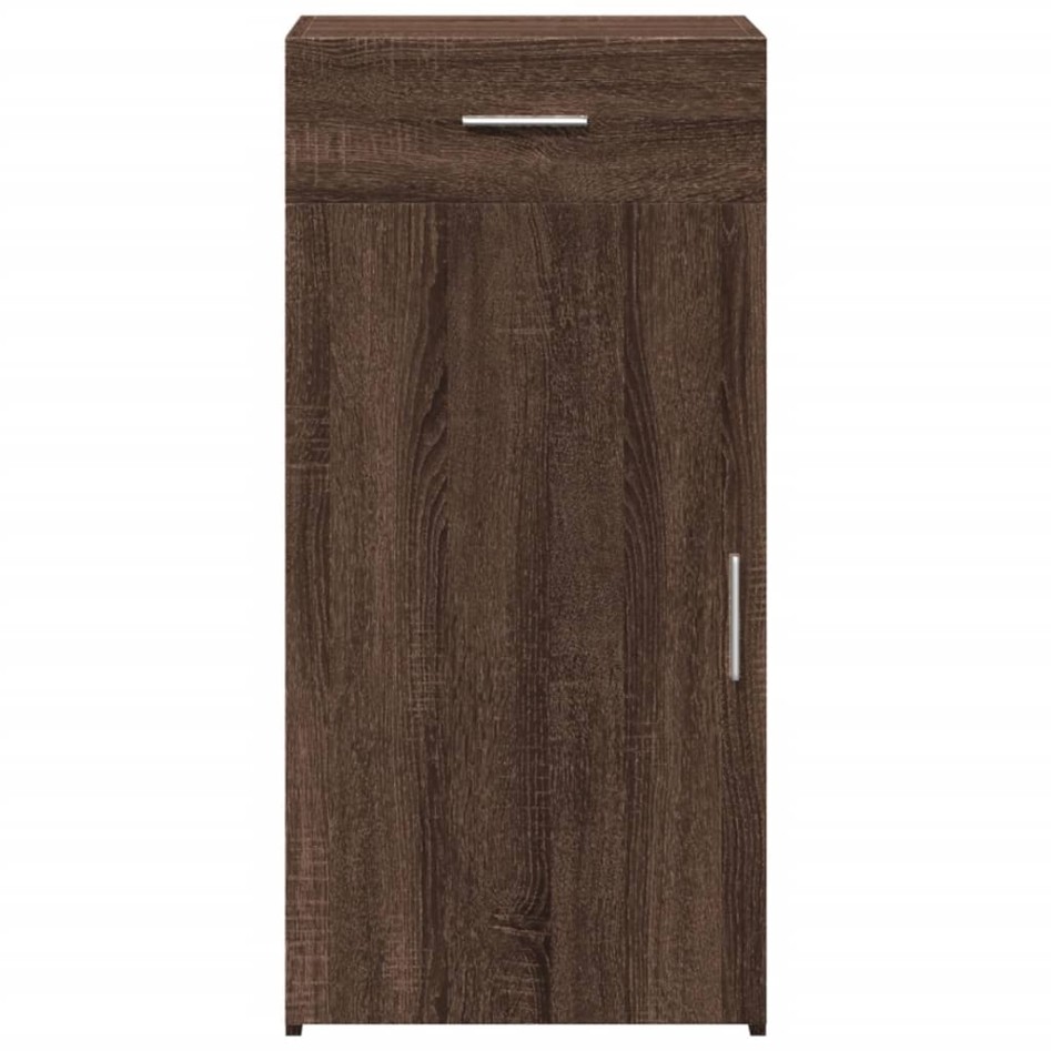 Aparador madera de ingeniería marrón roble 45x42,5x93