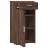 Aparador madera de ingeniería marrón roble 45x42,5x93